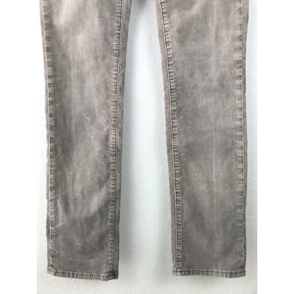 Pilcro & The Letterpress Beige Corduroy Mid Rise Pants Size 27 - Picture 5 of 11